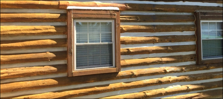 Log Home Whole Log Replacement  Racine, Ohio